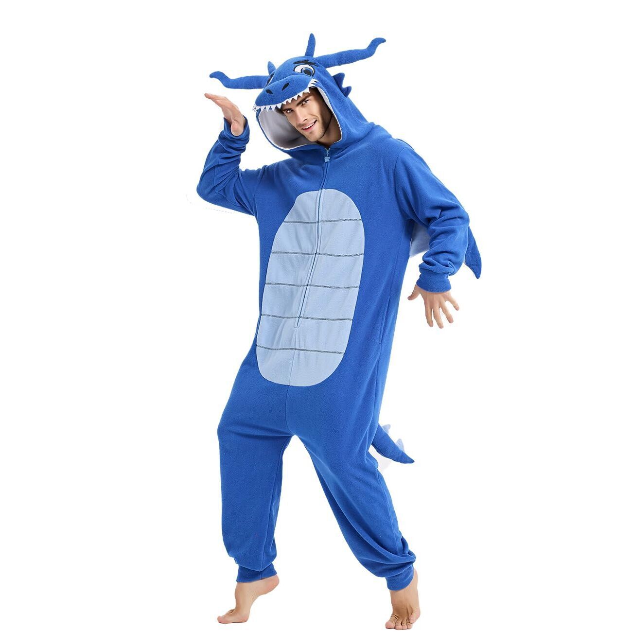 6273 Unisex Dragon Pajamas Halloween Cosplay Costume Animal Homewear